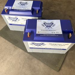 100ah Battle Born batteries 