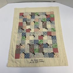 Vtg American Girl Doll 18" 1992 Pleasant Co Kirsten Birthday Friendship Quilt