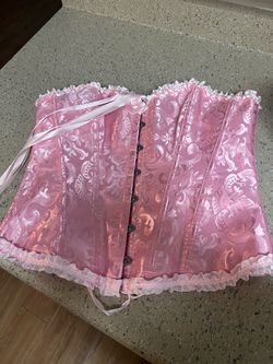 Pink corset