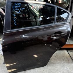 Honda Accord Rear Door Driver Side LH Brown 2013 - 2017 ; JC011