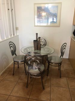 For chair, dinner table, light brown color