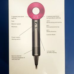 Premium Hair Sonic Dryer | Factory Sealed