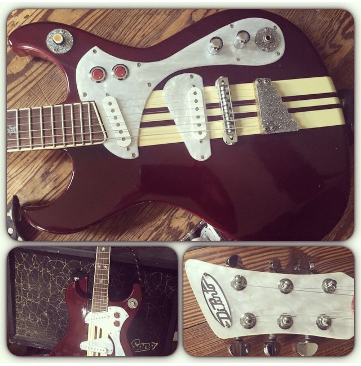 Dipinto Mach IV Vintage Guitar. Made in 1990’s USA