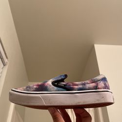 Used Vans Galaxy Slip-on Sneakers Boys (size-5) 