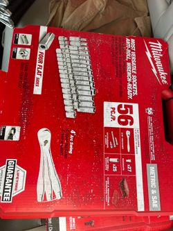 Milwaukee 56-Piece 3/8" Socket Set