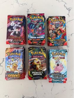 Pokemon Booster Packs - 70 SEALED