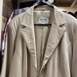 Pamela McCoy 1X Leather jacket