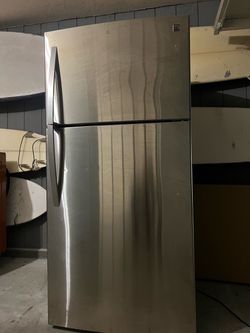 Kenmore Stainless Steel Top-Freezer Refrigerator
