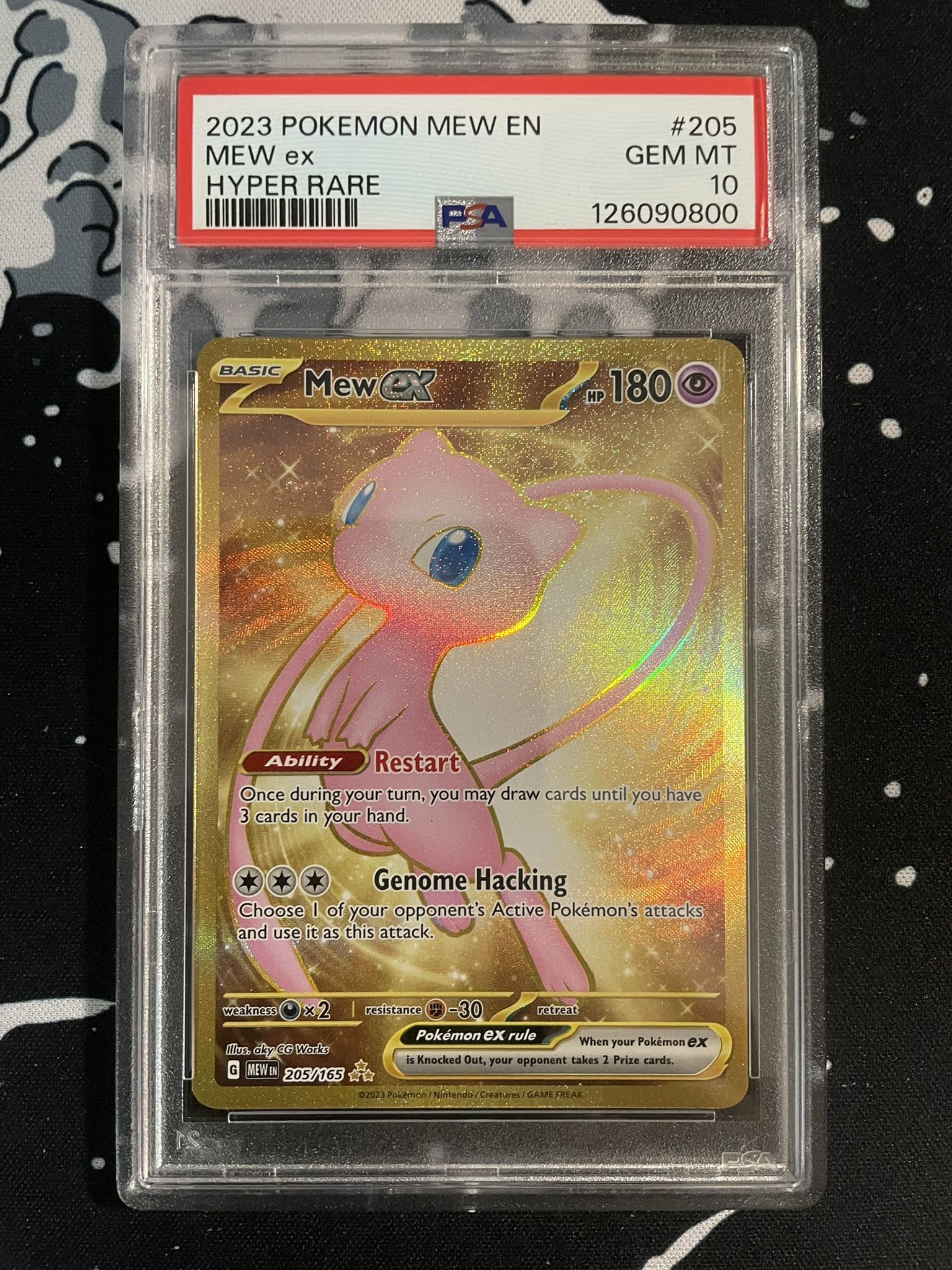 Mew Ex #205 Scarlet & Violet 151 PSA 10