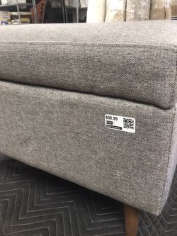 Lemoor mid cheap century ottoman