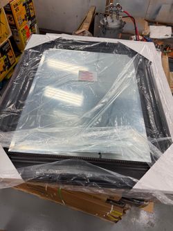 Many available ***** Brand new MCS Avery 29” x 35” Dark Bronze Wall Mirror – Beveled Glass rectangular in its original unopened box.  * Dimensions: 29