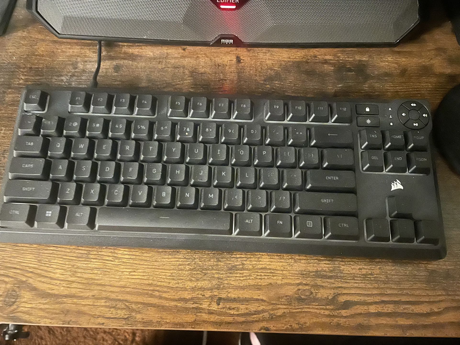 Like New Corsair K55 TKL Gaming Keyboard 