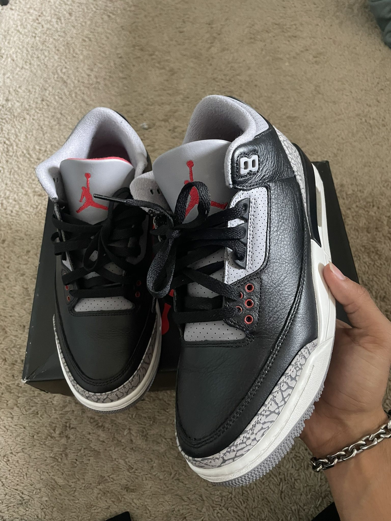 Jordan 3 Black Cement 2024