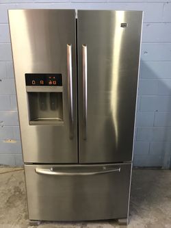 Stainless Steel Maytag French Door Refrigerator