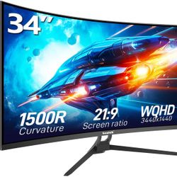 Gawfolk 34” Curved Monitor 