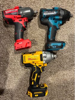 Brand new 1/2” Impact Wrench $150 each. Firm on price