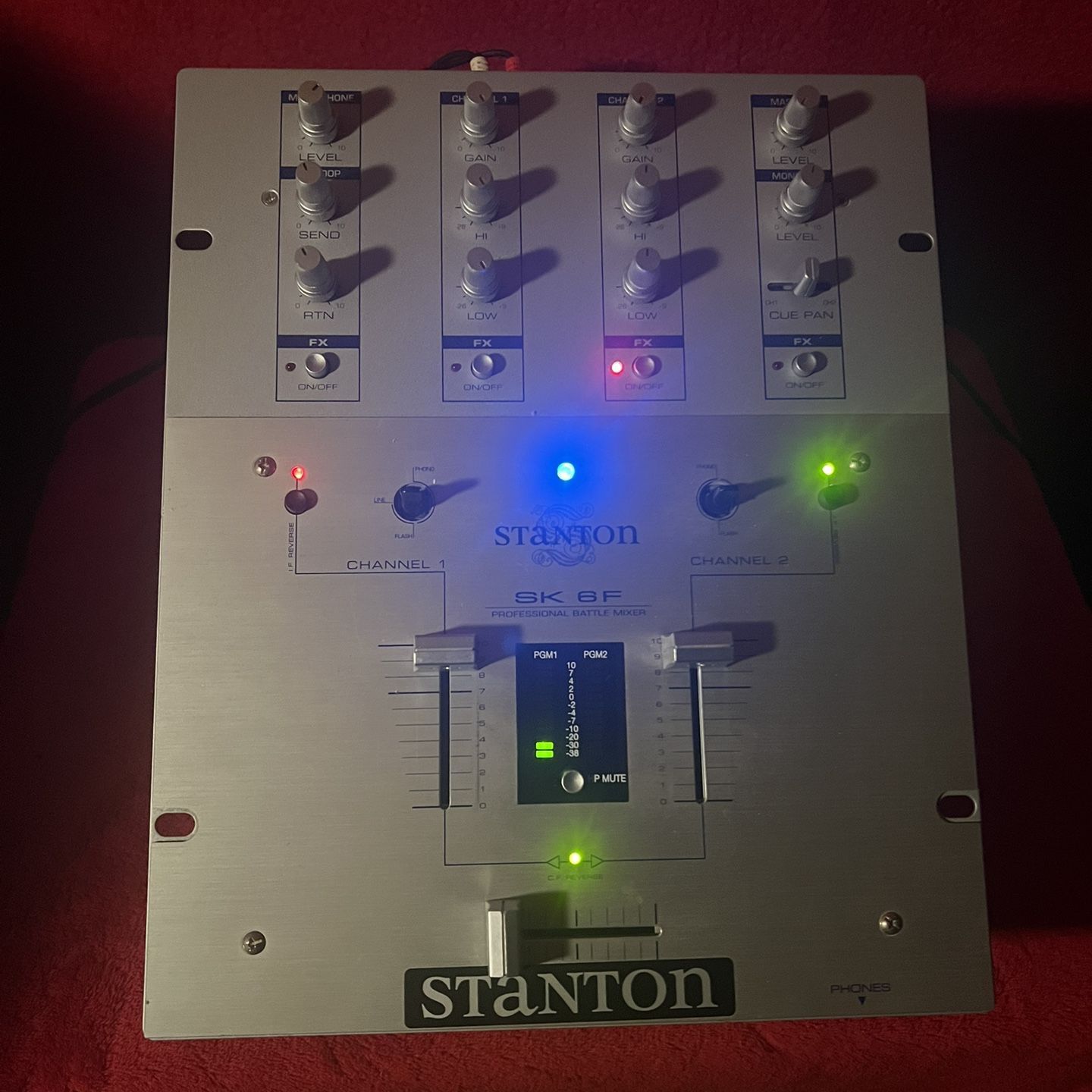 Stanton SK-6F DJミキサー　レア品 Stanton SK 6f /.DJ Battle Mixer Plus Power Cord for Sale in
