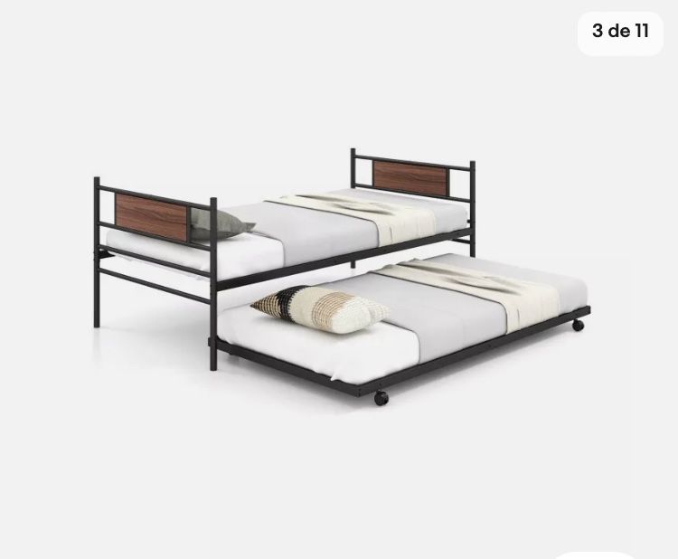Twin bed double bed.