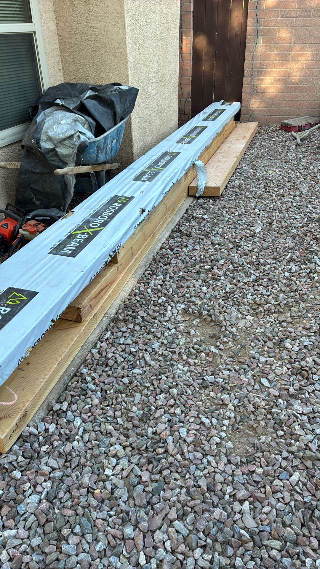 6 Wood Beam And 1 Glued Lamb Beam , 3 Play Wood