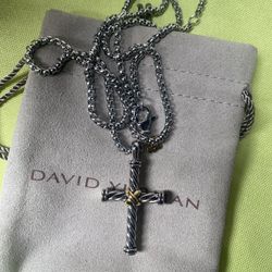 David Yurman Cross Necklace