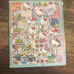 Tuxedo Sam , Keroppi , Hello Kitty Stickers 