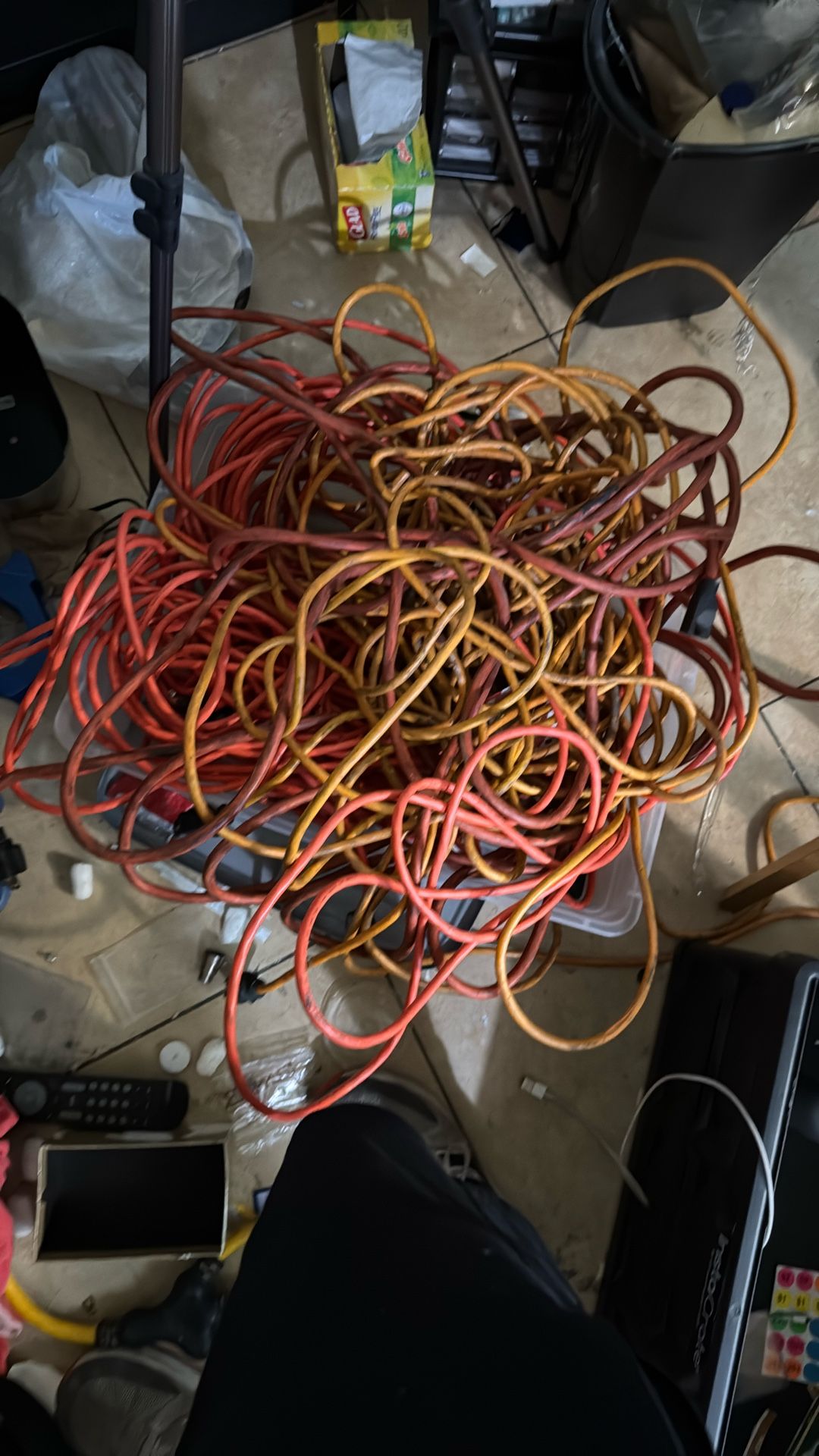 Extension Cords Must Be Gone Today