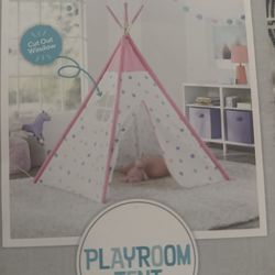 Members Mark Playroom Tent Polka Dots Pink
