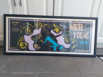 Neil Young poster art ( limited )
