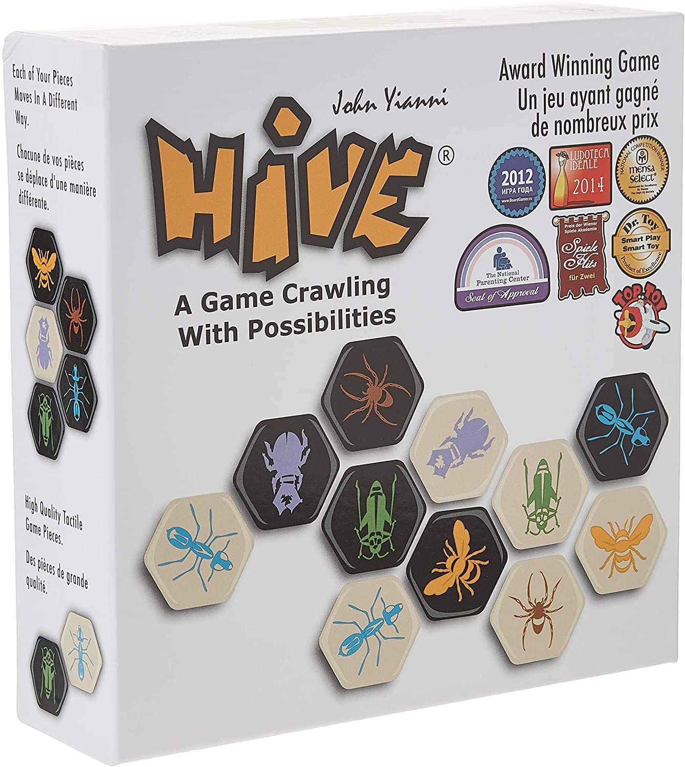 Hive Board Game, John Yianni, "A Game Crawling with Possibilities" - NEW sealed