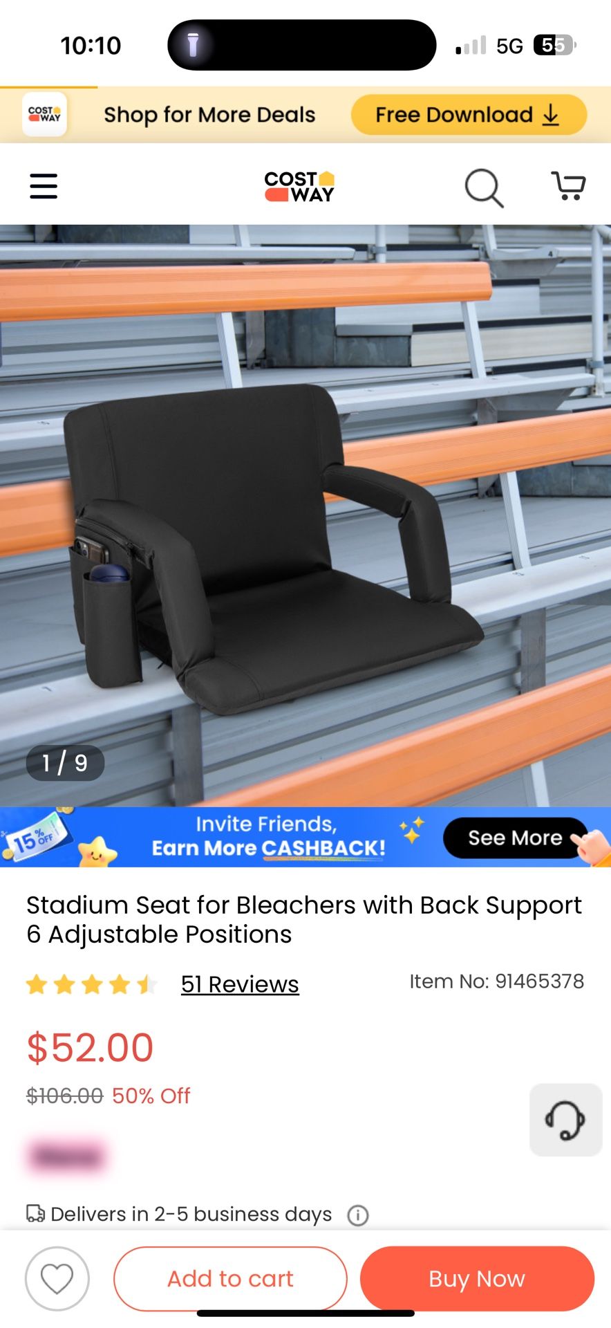 Stadium Seat 