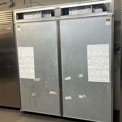 Sub Zero 72”Wide Built In Refrigerator/Freezer Panel Ready 