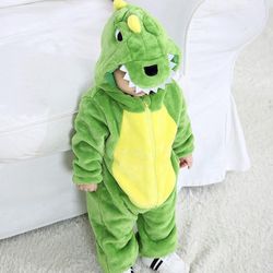 New unisex Infant Dinosaur Costume 0-3 Months 