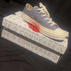 Converse comme des Garçons low tops