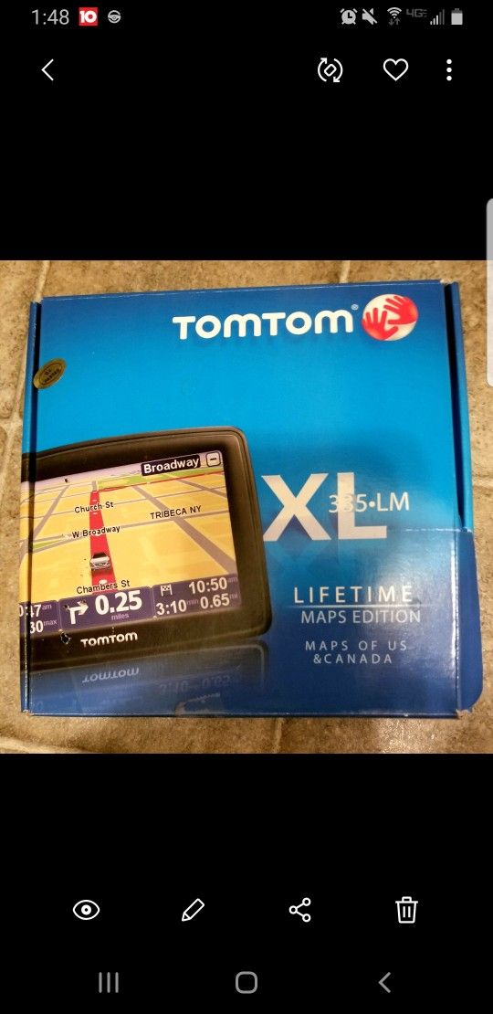 TomTom XL- Lifetime Maps Edition 