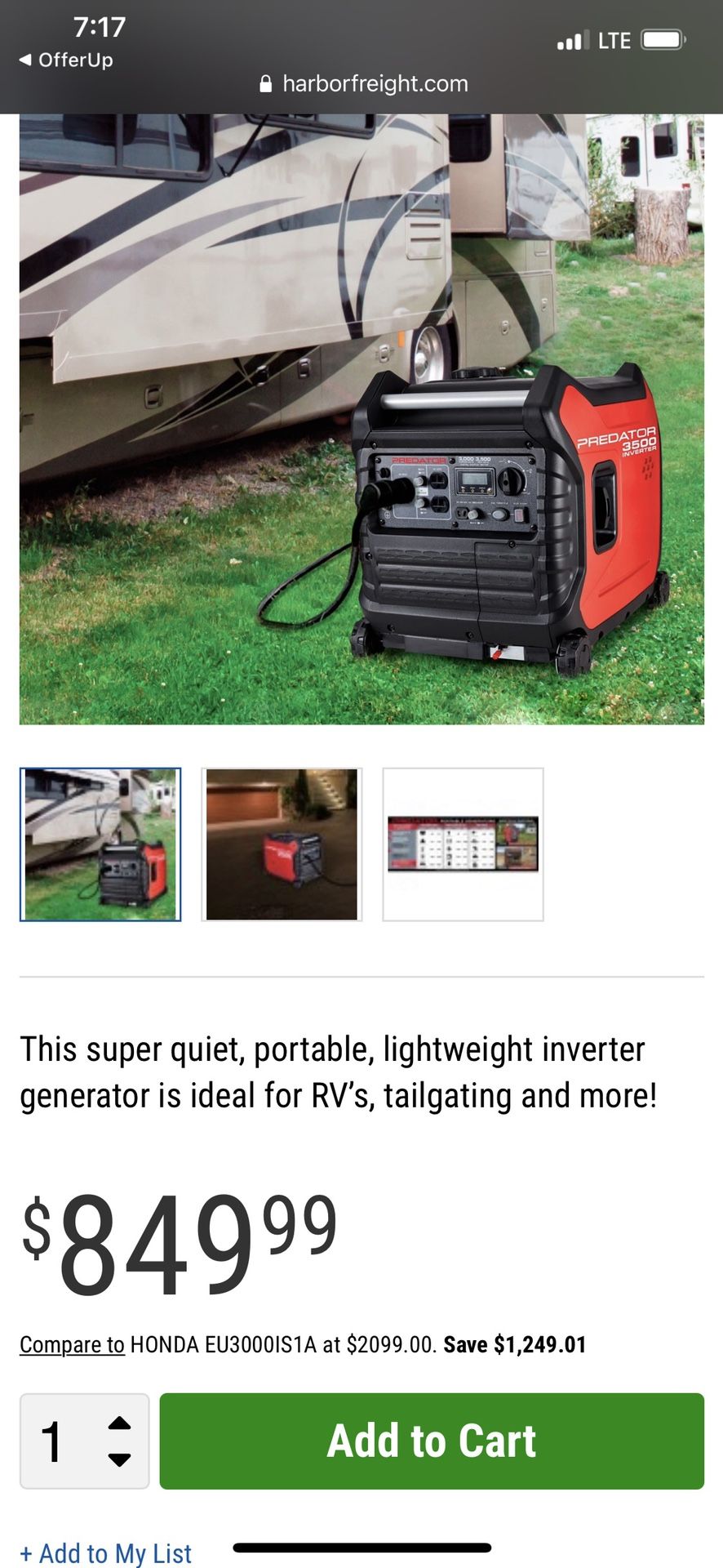 Super Quiet Generator