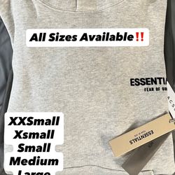 All Sizes Essential Hoodies All Colors