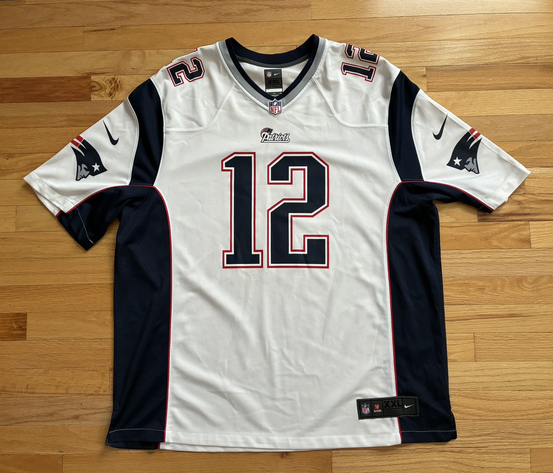 Tom Brady #12 New England Patriots Nike Jersey Men’s Size XXL
