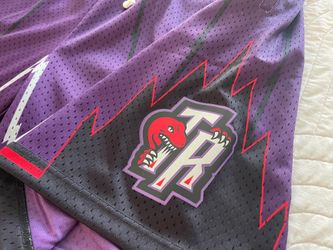 Raptors Retro Shorts Like new