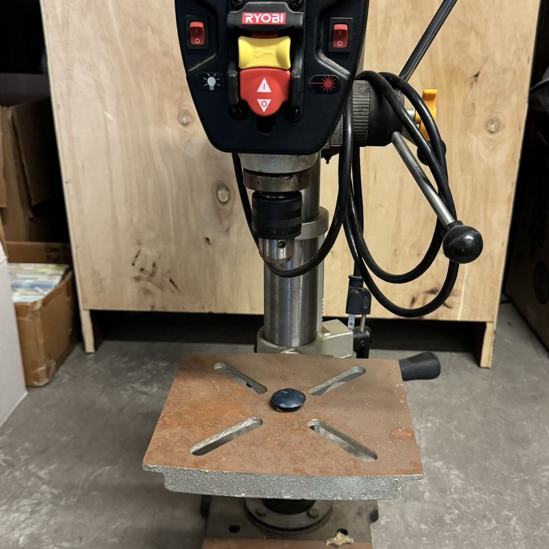 Ryobi Drill Chuck Dp102l Drill Press Portable Drill Press Ryobi