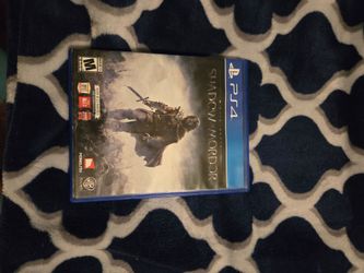 PS4 Middle-earth Shadow of Mordor game