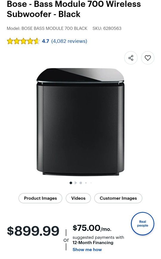 Bose Subwoofer