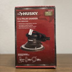 Husky 6 in. Palm Sander Low Vibration