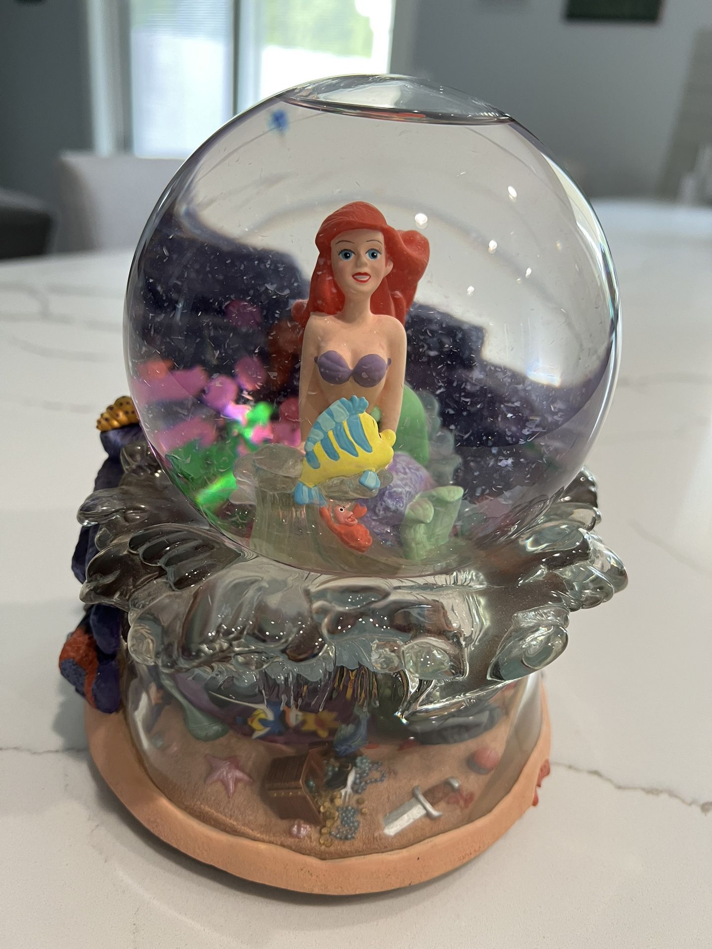 90’s The Little Mermaid Vintage Musical Snow Globe 
