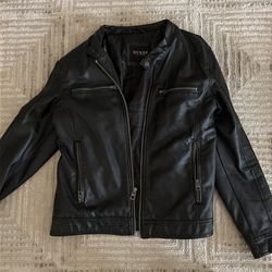 Guess - Pleather Jacket M