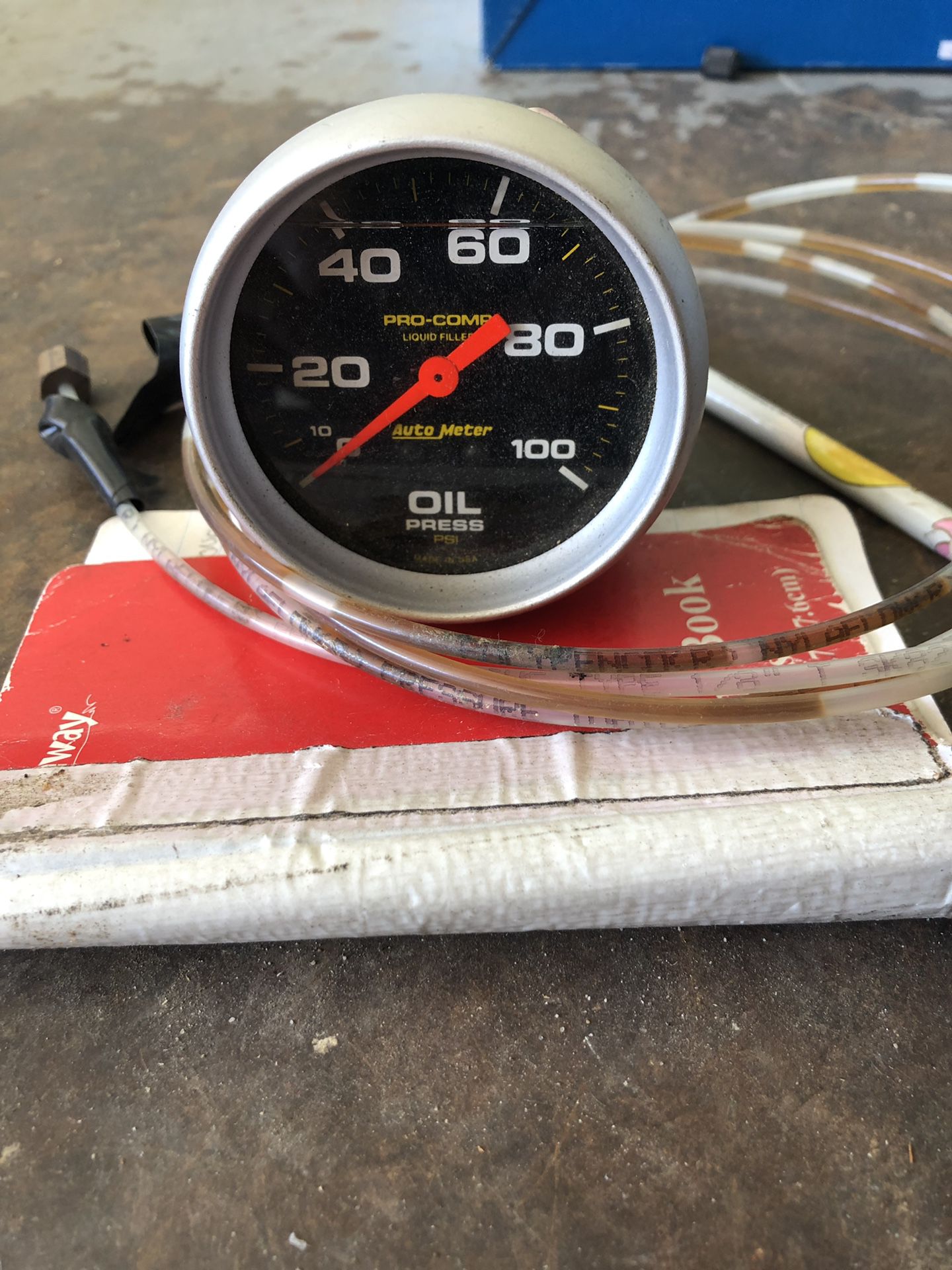 Auto Meter Oil Presure