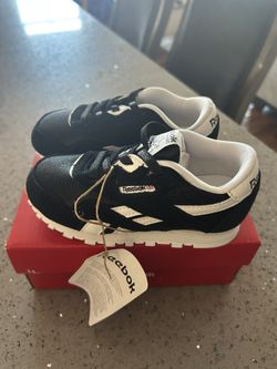 Reebok Toddler Black Shoes