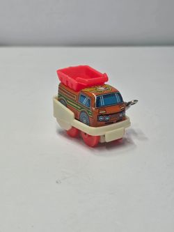 Vintage Japanese Dump Truck Wind Up - Working condition