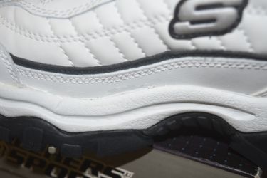 Skechers men's outlet sport shoe 50081-white/navy