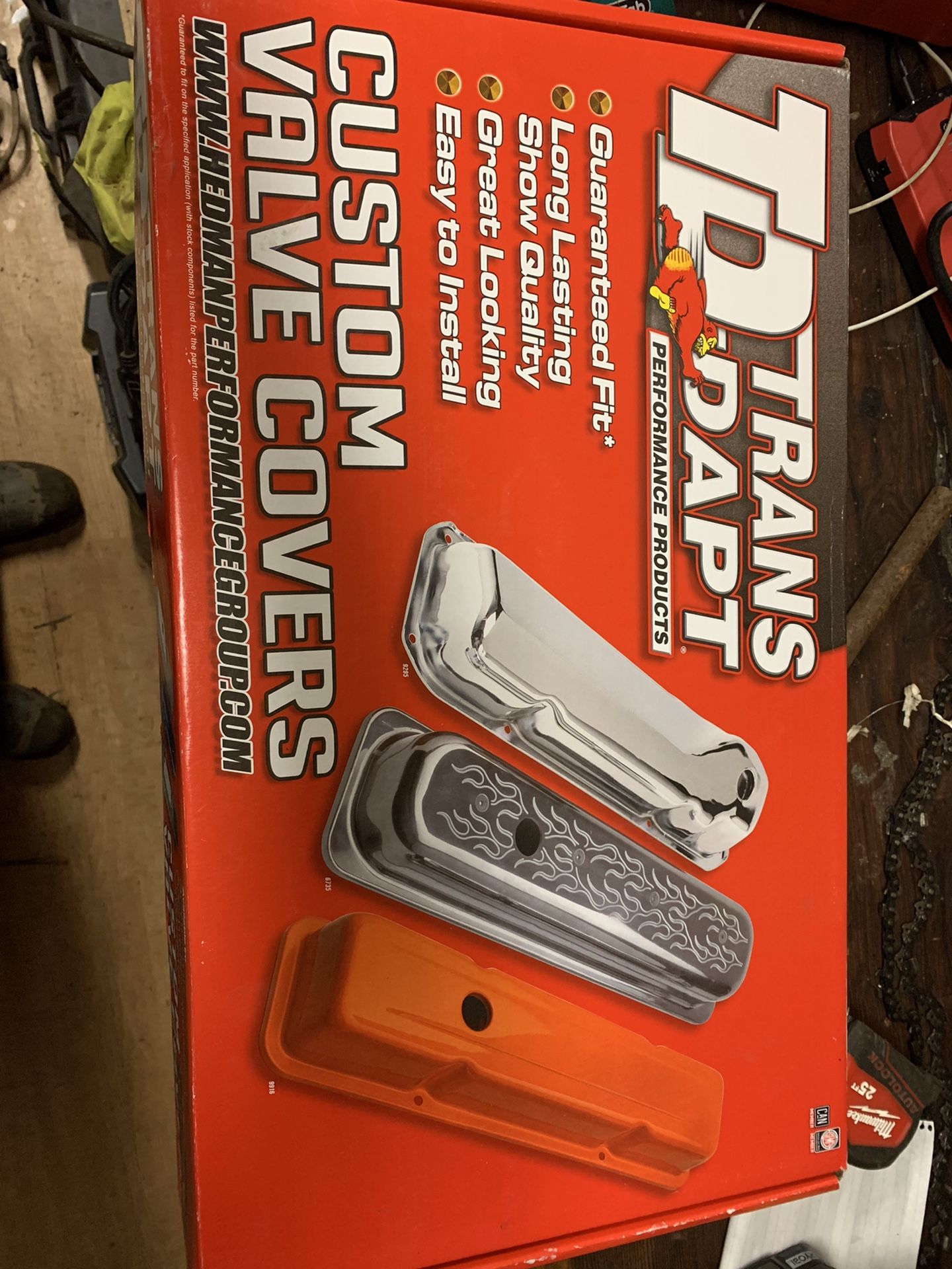 Big Block Chevy Chrome Valve Covers