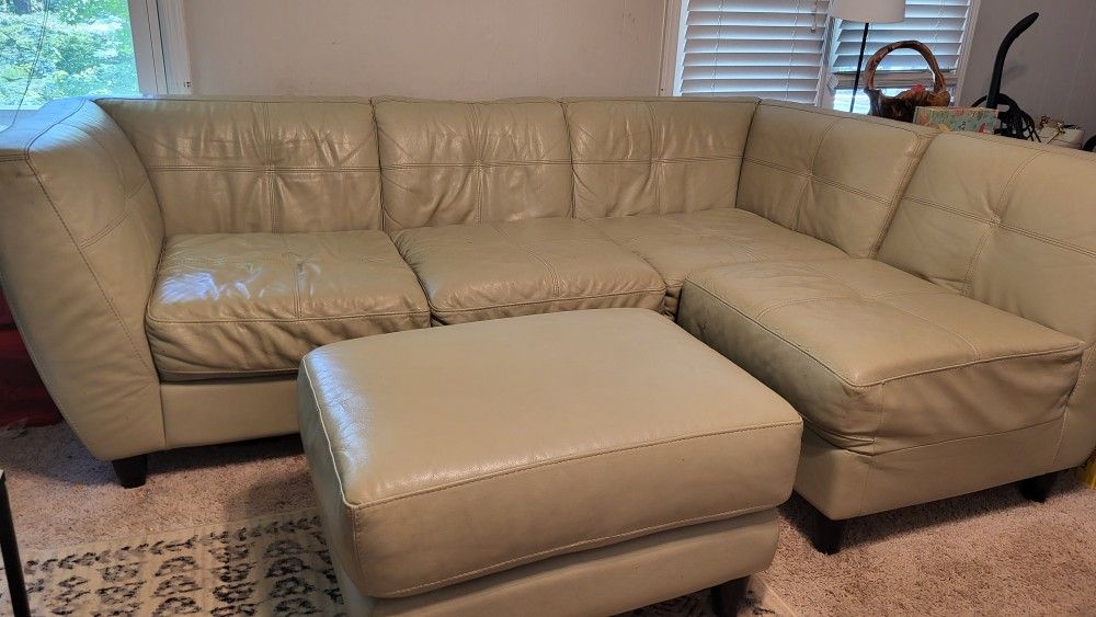 Couch Set With Armchair, Ottoman, And Seat